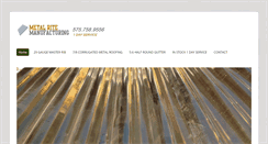 Desktop Screenshot of metalritemfg.com