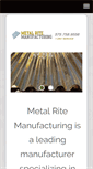 Mobile Screenshot of metalritemfg.com